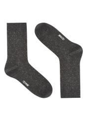 Zestaw długich skarpet męskich ZESMT-0063-00(W26) - widok produktu od góry, na białym tle.
