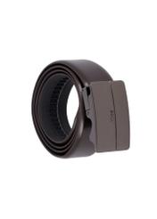 Brązowy skórzany pasek męski PASMS-0291-1I(Z26)