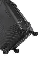 Komplet walizek na kółkach 19'/24'/28' WALAB-0088-99(W26), zbliżenie na kółka produktu na białym tle.