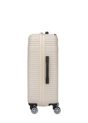 Komplet walizek na kółkach 19'/24'/28' WALAB-0040-0C(W26), widok produktu z boku na białym tle.
