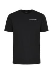 Czarny basic T-shirt męski z logo marki OCHNIK TSHMT-0102-99(W24)-03