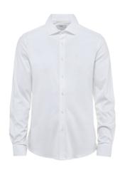 Biała elegancka koszula męska KOSMT-0339-11(W25)-06