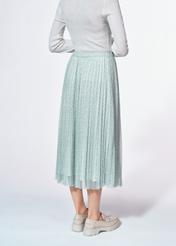 Spódnica plisowana midi w kwiaty SPCDT-0110-15(W25)-04
