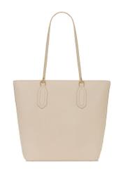 Kremowa damska torebka shopper TOREC-0905A-12(W25)-04
