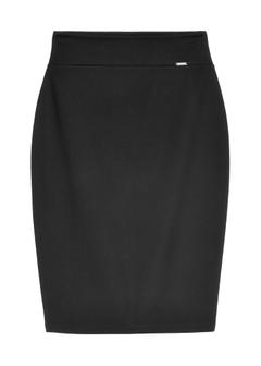 Czarna ołówkowa spódnica damska SPCDT-0092-99(Z26)