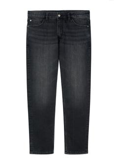 Czarne spodnie jeansowe męskie JEAMT-0022-99(W26)
