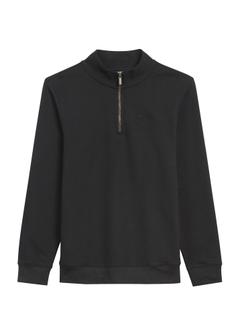 Czarna bluza męska bez kaptura BLZMT-0067-99(Z25)