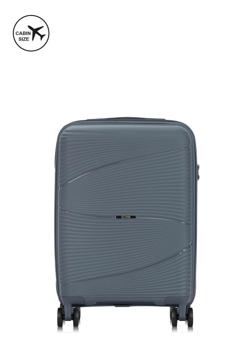 Walizka mała na kółkach WALPP-0021-9B-19(W26)