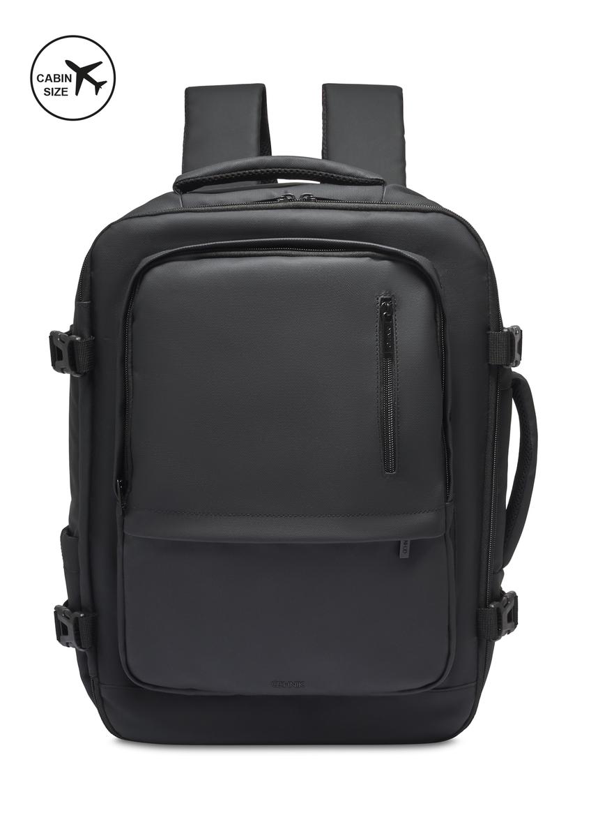 Czarny duży plecak podróżny PLCMN-0018-99(Z26)