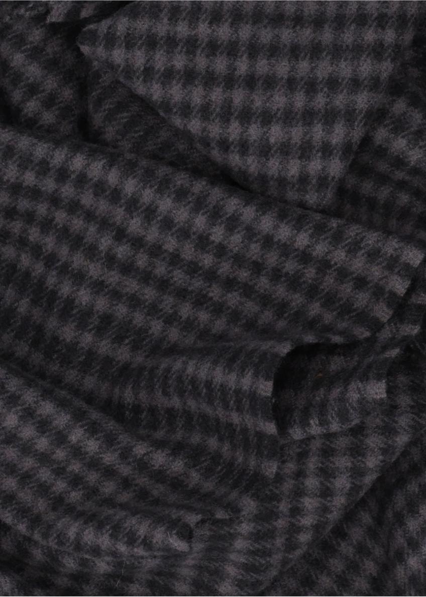Szalik męski w drobną kratkę SZAMT-0091-9B(Z26)