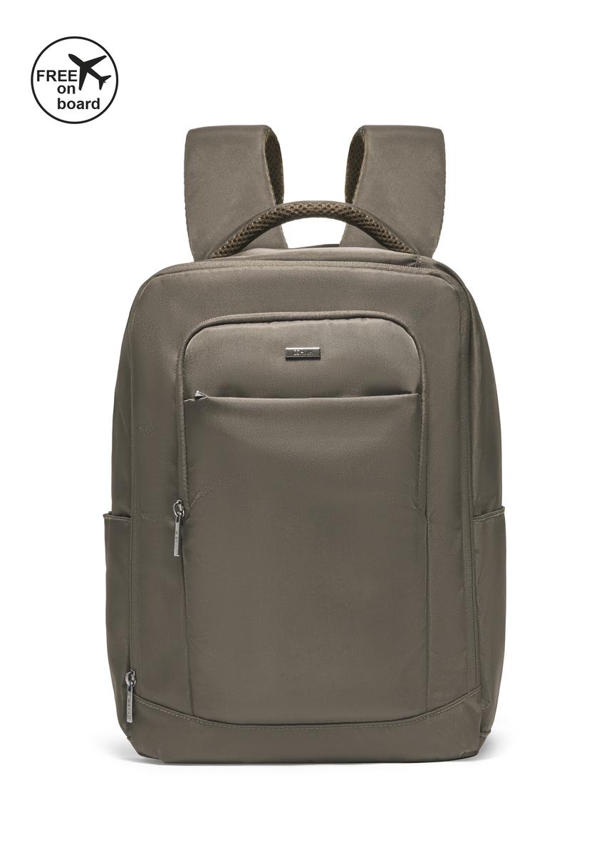 Plecak do samolotu w kolorze khaki PLCMN-0014-8D(Z26)