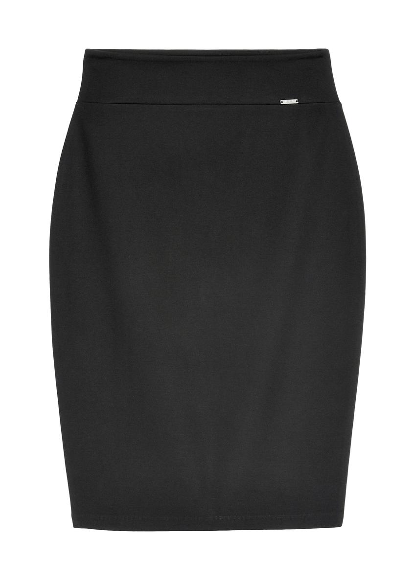 Czarna ołówkowa spódnica damska SPCDT-0092-99(Z26)