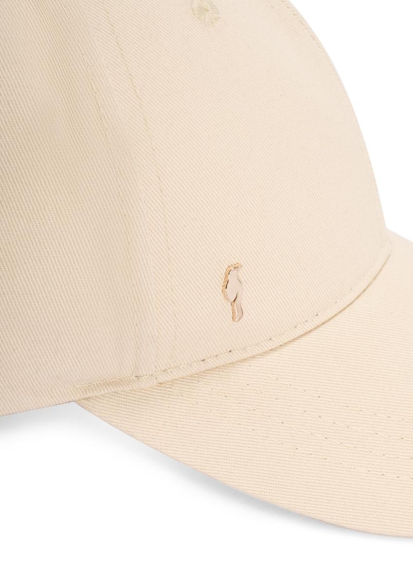 Beżowa czapka z daszkiem unisex CZALT-0001-1B(W26)