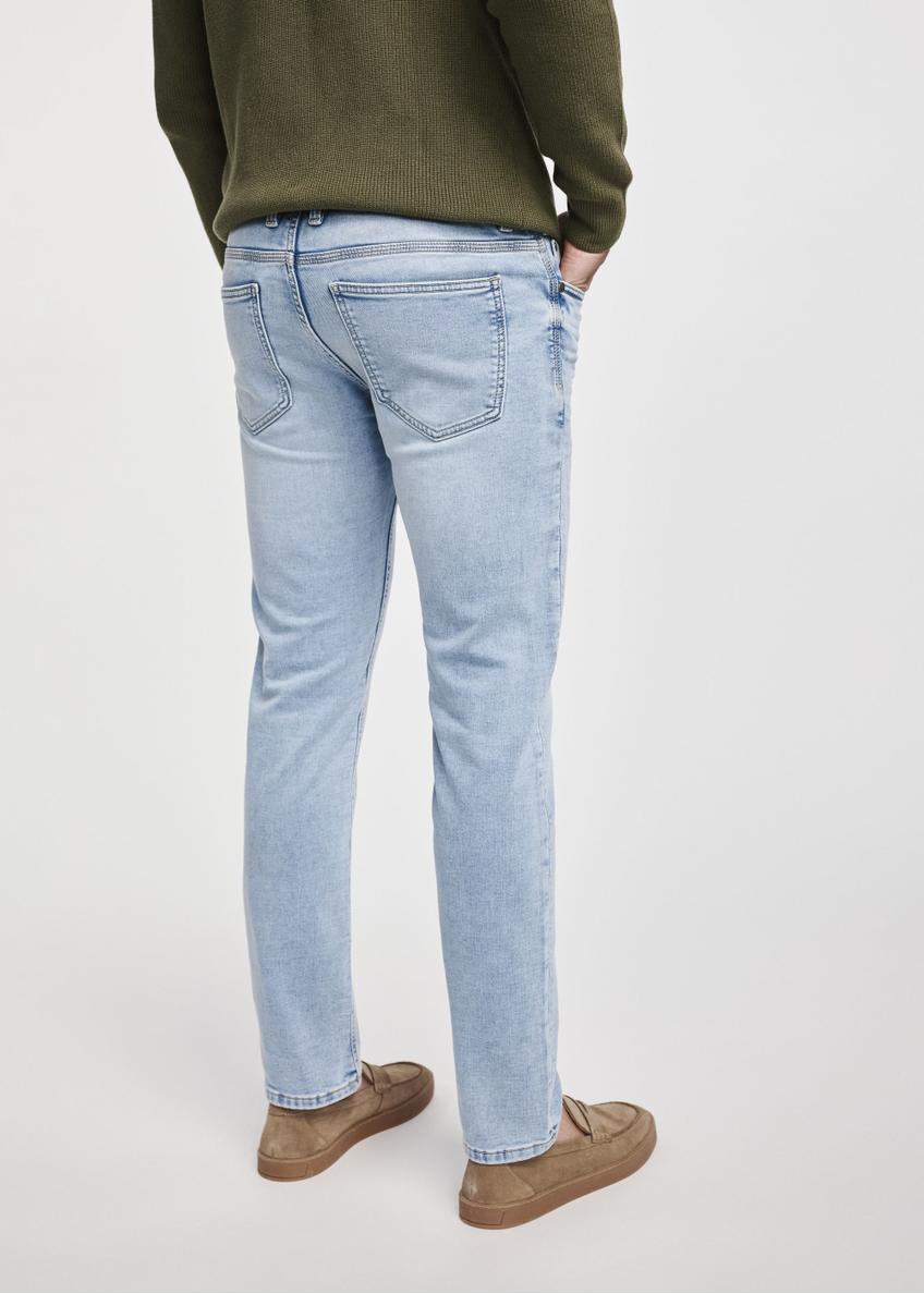 Niebieskie spodnie jeansowe męskie JEAMT-0021-61(W25)