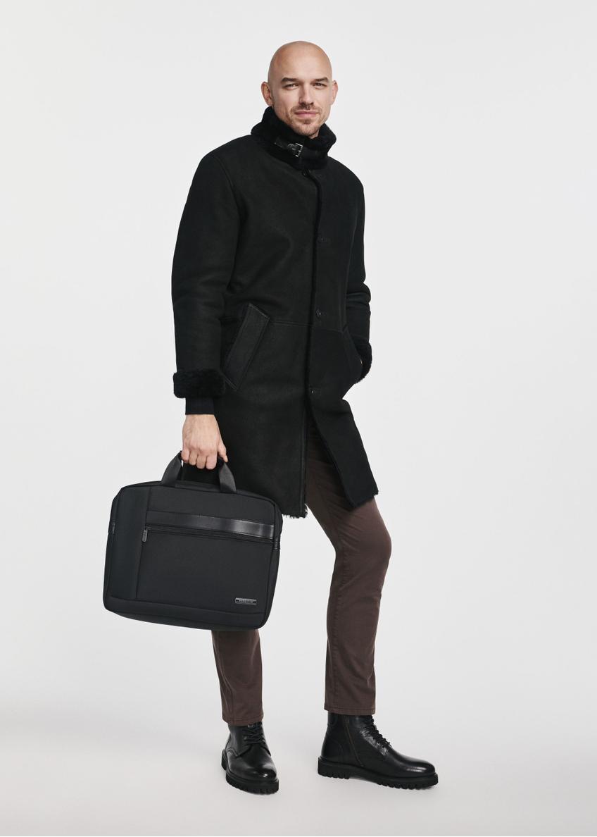Czarna torba na laptopa TORMN-0001C-99(Z24)