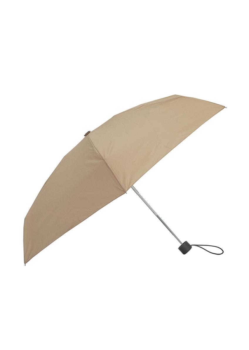 Składany mały parasol damski w kolorze złotym PARSD-0036-28(W24)-01
