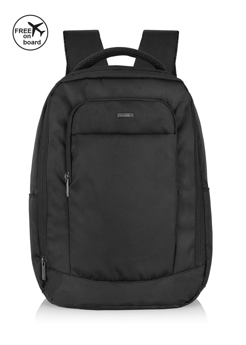 Czarny plecak męski PLCMN-0014-99(W26)