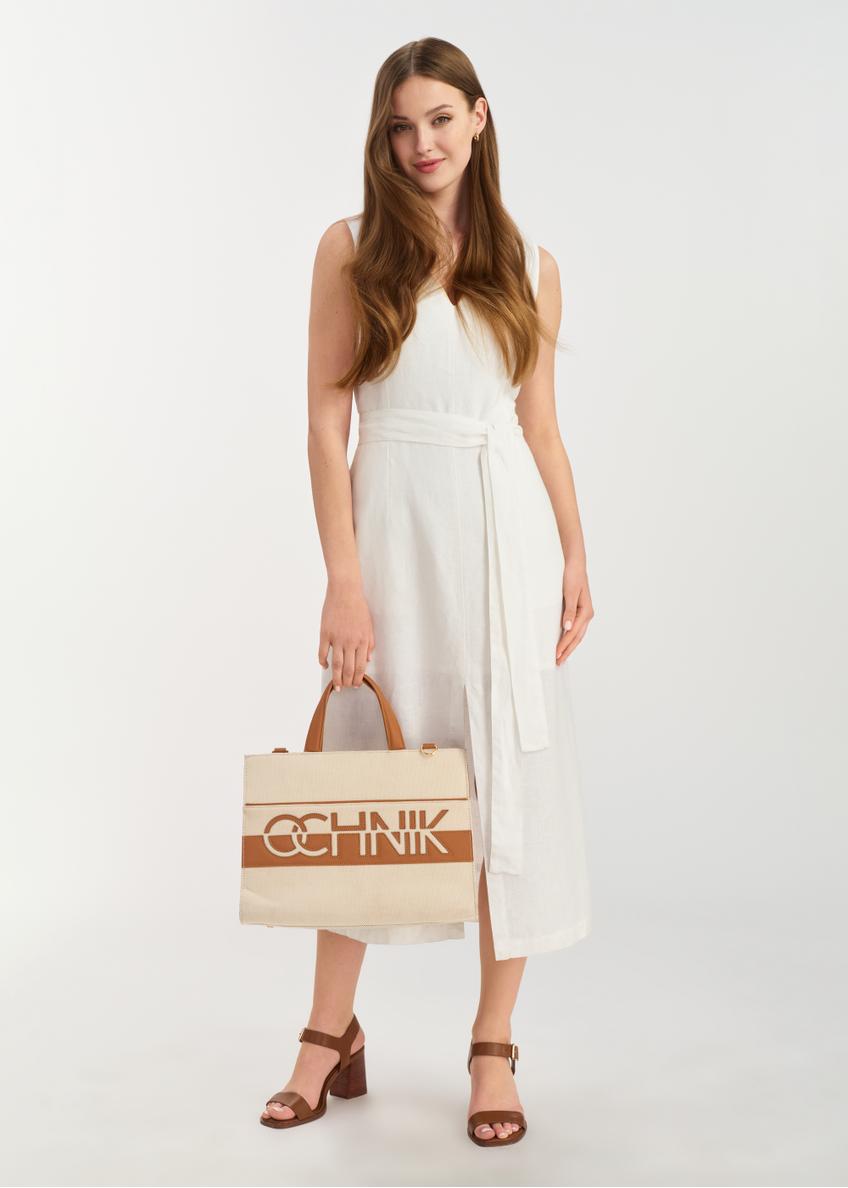 Duża torebka shopper damska TOREC-1035-89(W25)