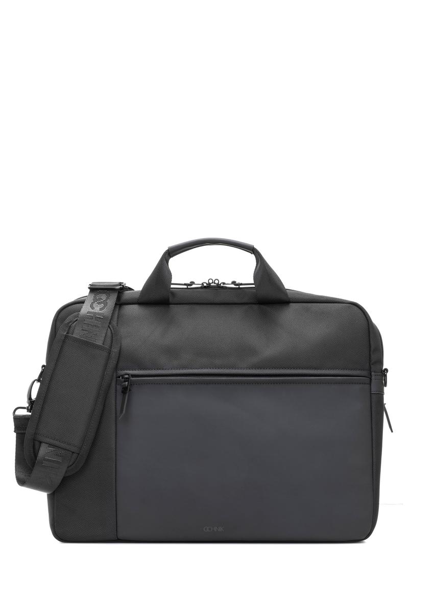 Czarna torba na laptopa TORMN-0401-99(W26)