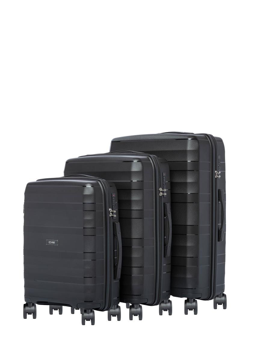 Komplet walizek na kółkach 19"/24"/28" WALPP-0024-99(W26)