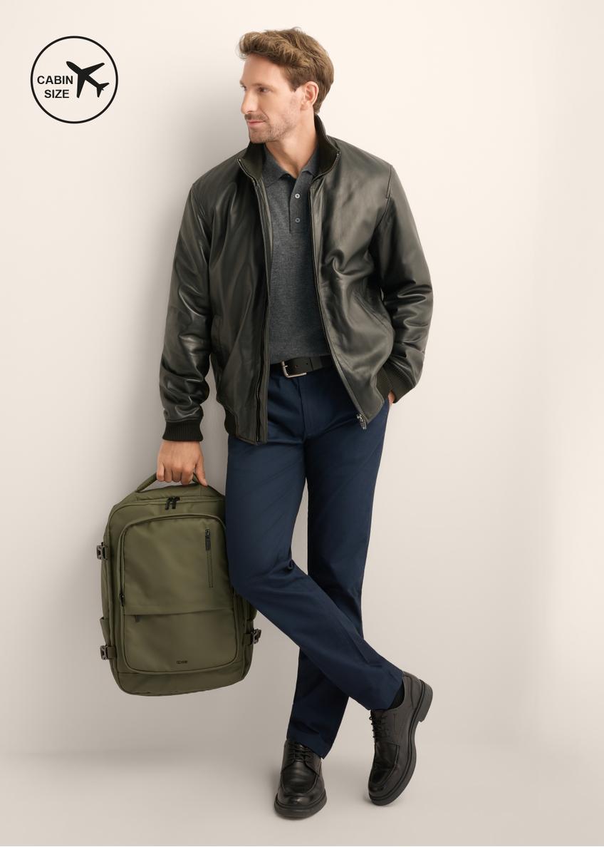Duży plecak podróżny khaki PLCMN-0018-8D(Z26)