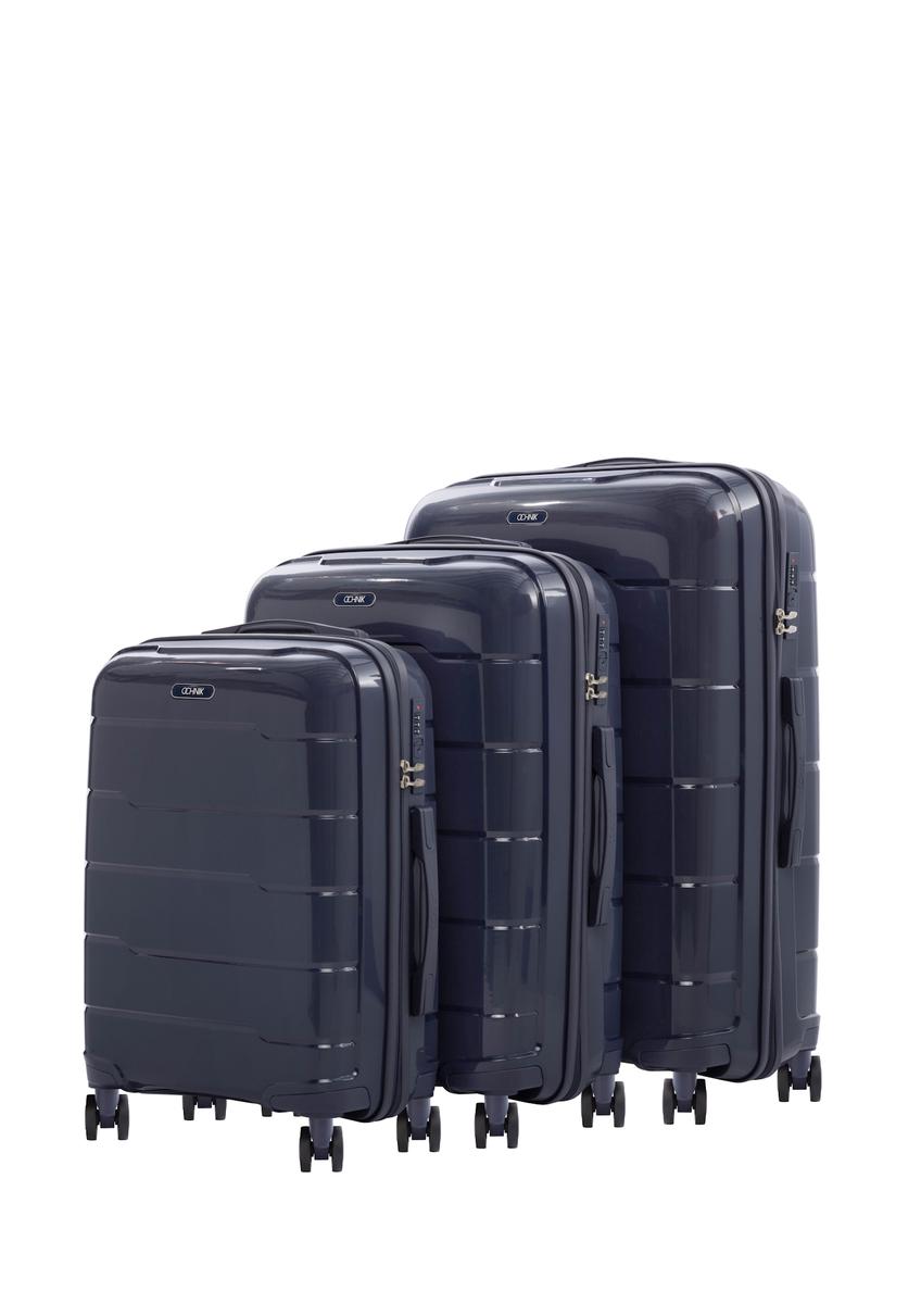 Komplet walizek na kółkach 19"/24"/28" WALPP-0025-7D(W26)