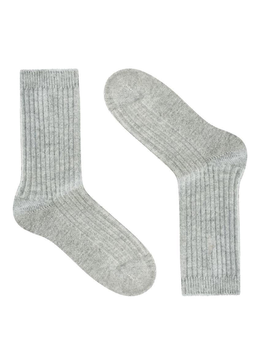 Dwupak prążkowanych skarpet damskich ZESDT-0034-15(Z25)