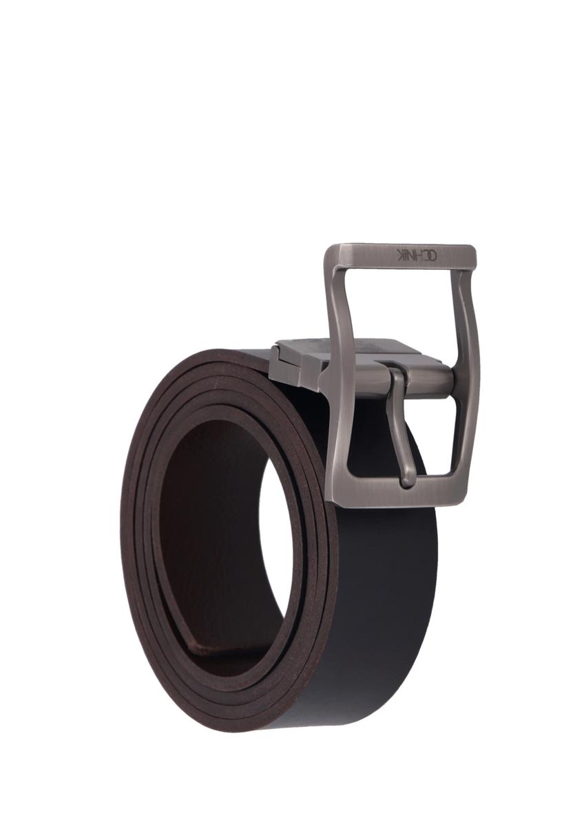 Dwustronny skórzany pasek męski PASMS-0290-99(Z26)