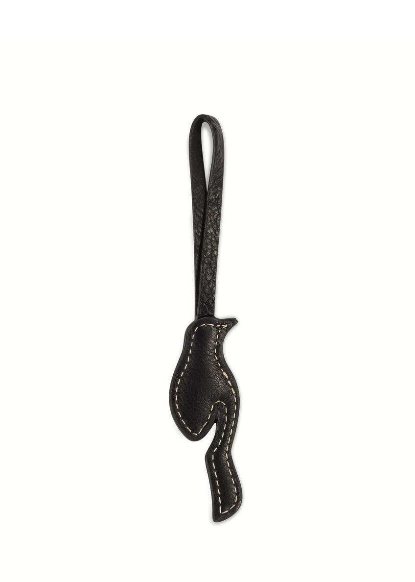 Skórzany brelok w kształcie wilgi BRELOK-0223-99(Z25)